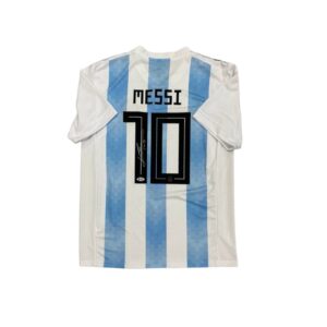 Lionel Messi Jersey Hand Signed BAS