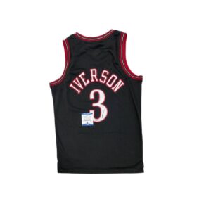 Allen Iverson Jersey Hand Signed BAS