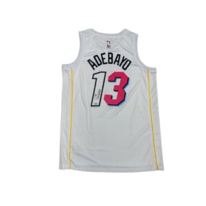 Bam Adebayo Jersey Hand Signed JSA