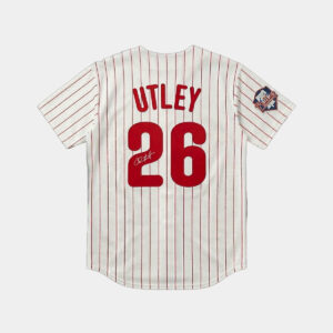 Chase Utley Jersey Hand Signed JSA