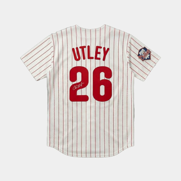 Chase Utley Jersey Hand Signed JSA