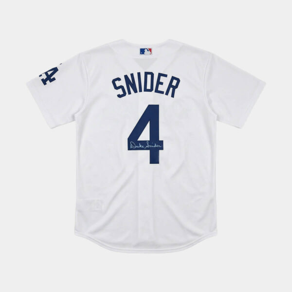 Duke Snider Jersey Hand Signed JSA