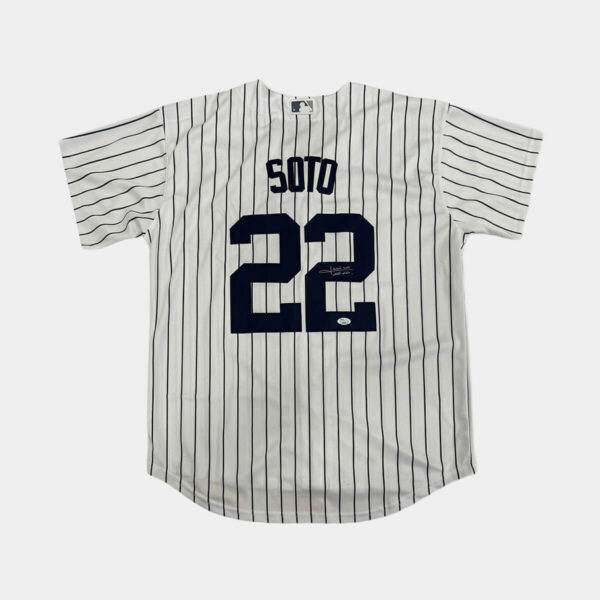 Juan Soto Jersey Hand Signed JSA