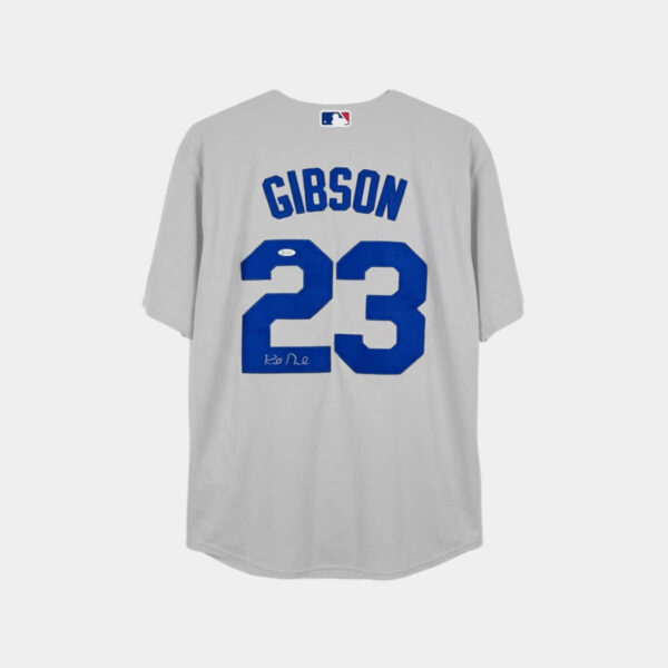 Kirk Gibson Jersey Hand Signed BAS