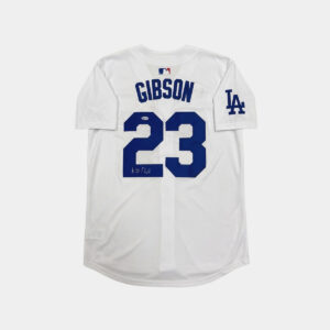 Kirk Gibson Jersey Hand Signed BAS