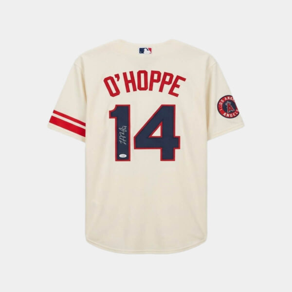 Logan O'Hoppe Jersey Hand Signed JSA