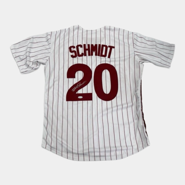 Mike Schmidt Jersey Hand Signed JSA