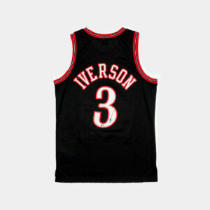 Allen Iverson Jersey Hand Signed BAS