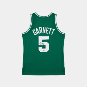 Kevin Garnett Green Jersey Hand Signed Autographed BAS