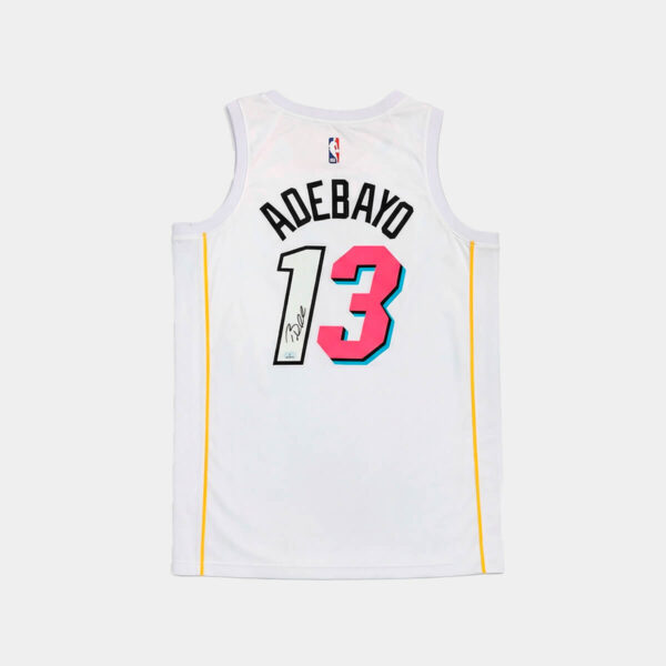 Bam Adebayo Jersey Hand Signed JSA