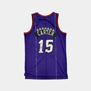 Vince Carter Jersey Hand Signed BAS