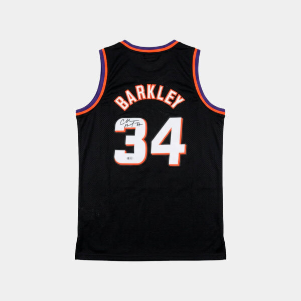 Charles Barkley Jersey Hand Signed BAS