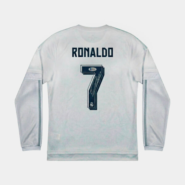 Cristiano Ronaldo Jersey Hand Signed BAS