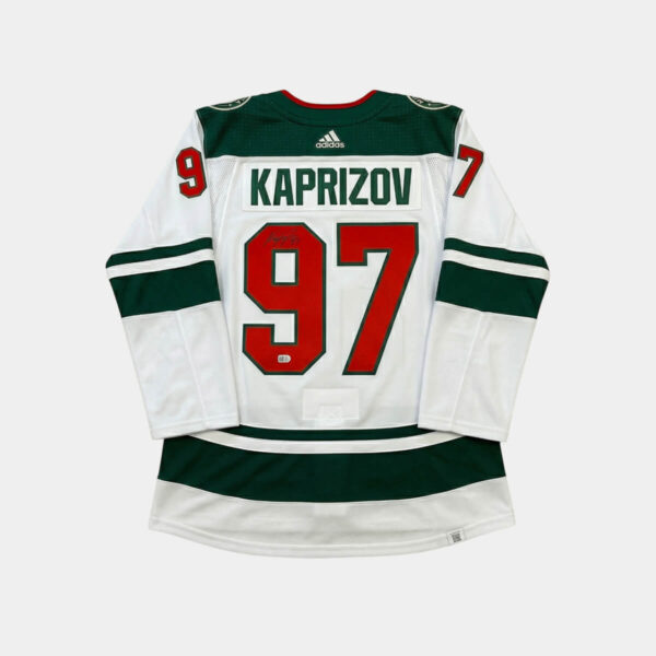 Kirill Kaprizov Jersey Hand Signed JSA