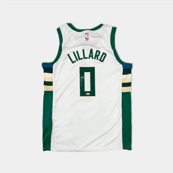Damian Lillard Jersey Hand Signed BAS