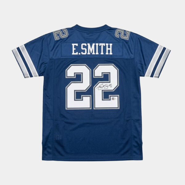 Emmitt Smith Jersey Hand Signed BAS