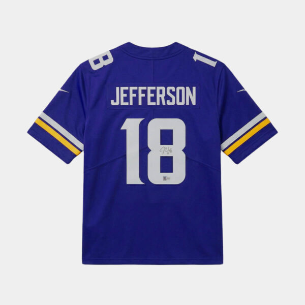 Justin Jefferson Jersey Hand Signed BAS