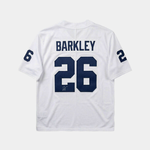 Saquon Barkley Hand Signed Jersey BAS