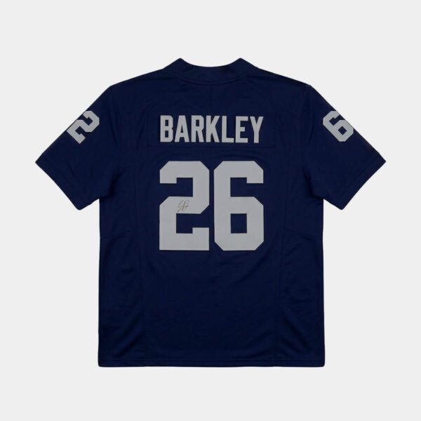 Saquon Barkley Jersey Hand Signed BAS