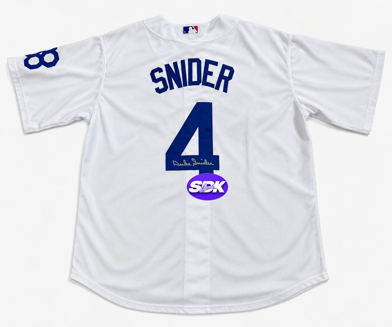 Duke Snider Signed Los Angeles Dodgers Jersey JSA COA