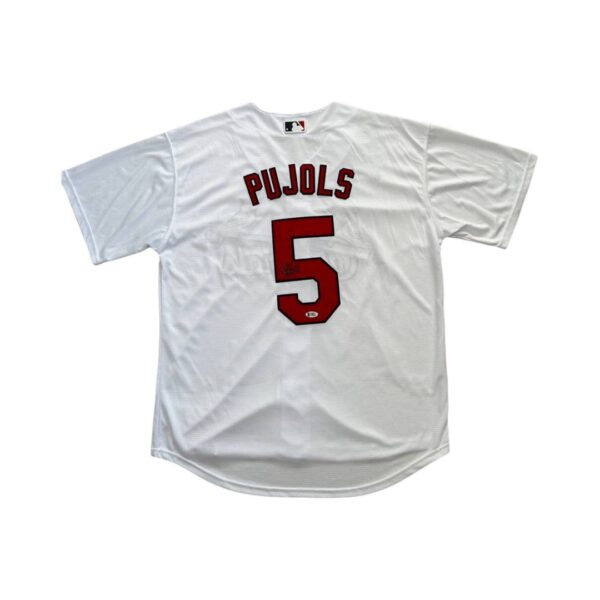 Albert Pujols Jersey Hand Signed BAS