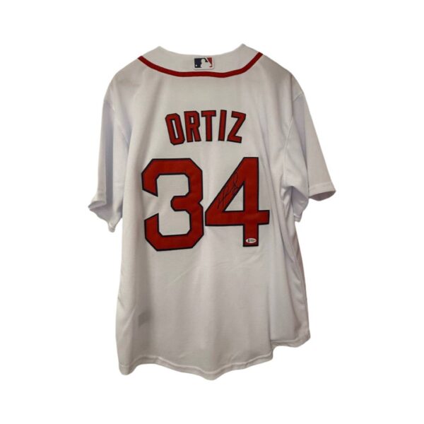 David Ortiz Jersey Hand Signed BAS