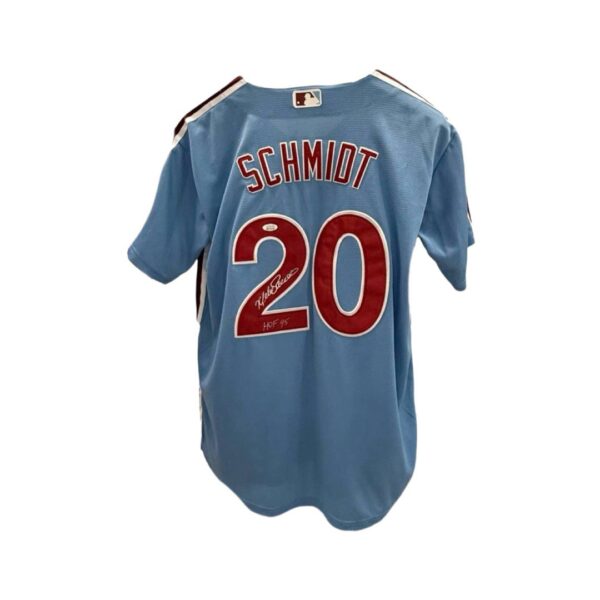 Mike Schmidt Jersey Hand Signed JSA