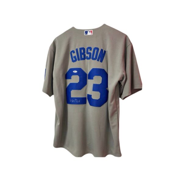 Kirk Gibson Jersey Hand Signed BAS