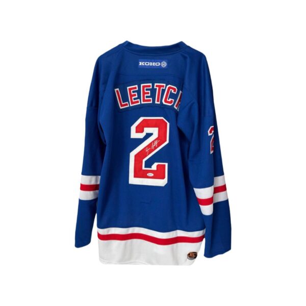 Brian Leetch Jersey Hand Signed BAS