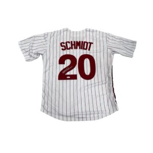 Mike Schmidt Jersey Hand Signed JSA