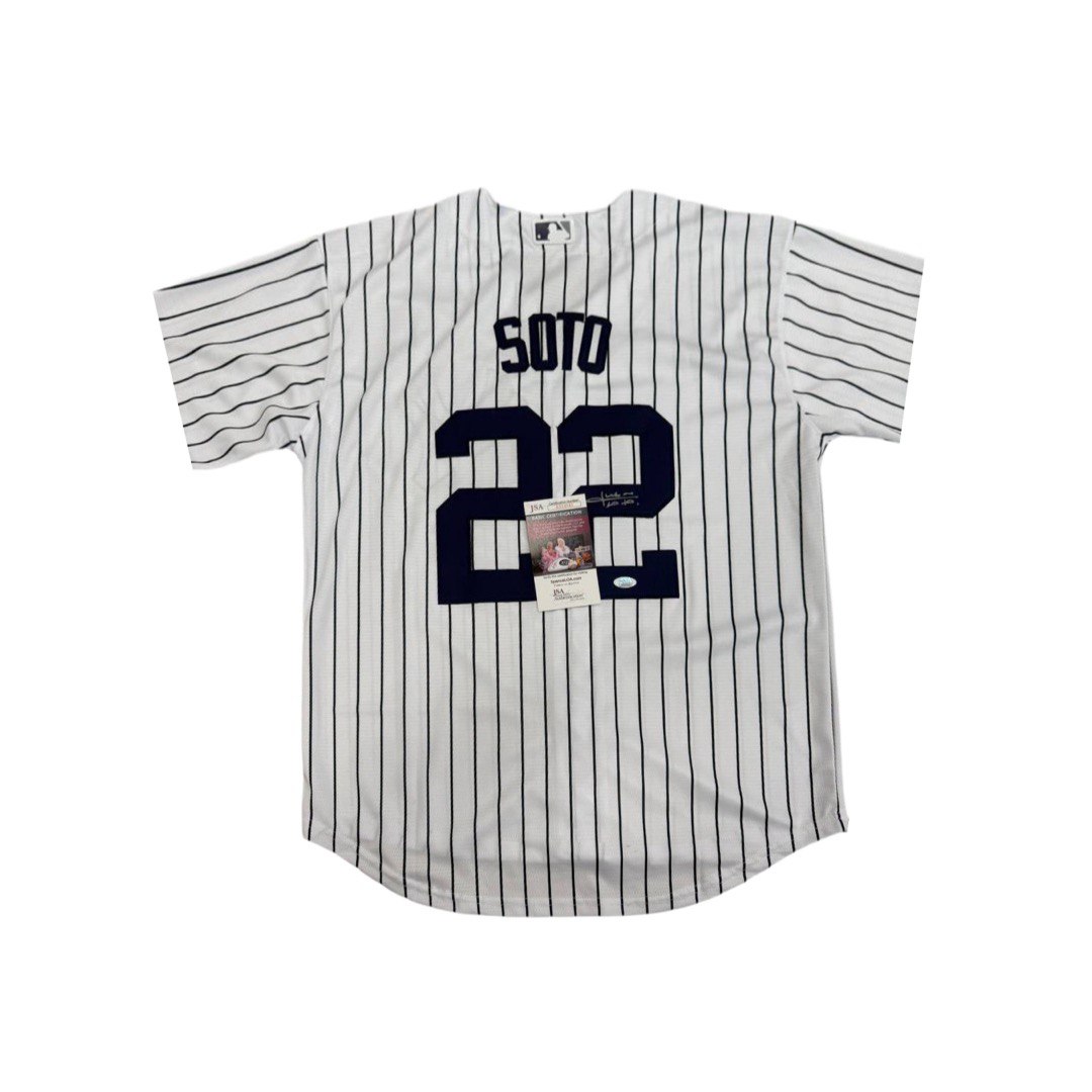 Juan Soto Jersey Hand Signed JSA