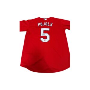 Albert Pujols Jersey Hand Signed BAS
