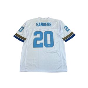 Barry Sanders Jersey Hand Signed BAS