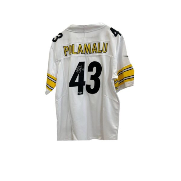 Troy Polamalu Jersey Hand Signed BAS