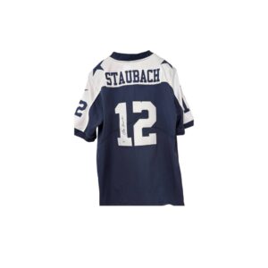 Roger Staubach Jersey Hand Signed BAS