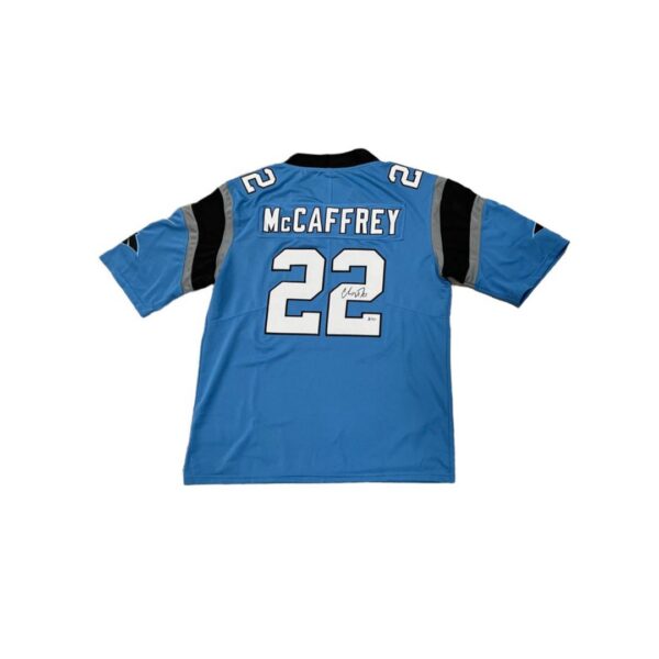 Christian McCaffrey Jersey Hand Signed BAS
