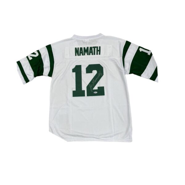 Joe Namath Jersey Hand Signed BAS