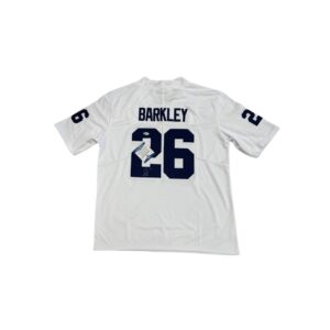 Saquon Barkley Hand Signed Jersey BAS