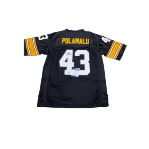 Troy Polamalu Jersey Hand Signed BAS