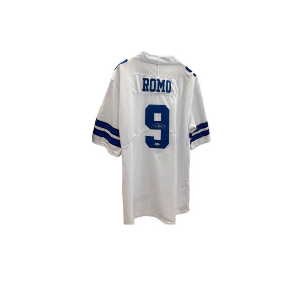 Tony Romo Jersey Hand Signed BAS