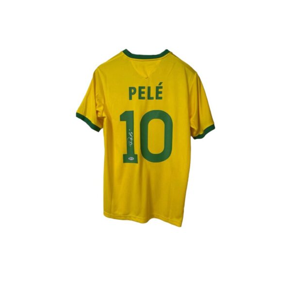 Pele Jersey Hand Signed BAS