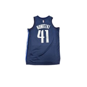 Dirk Nowitzki Hand Signed Jersey BAS