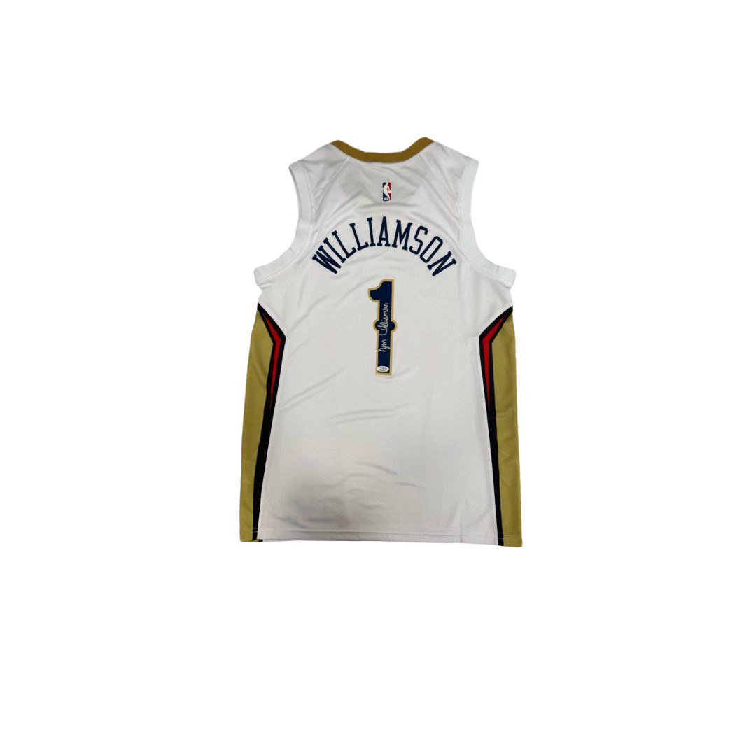 Zion Williamson Jersey Hand Signed JSA