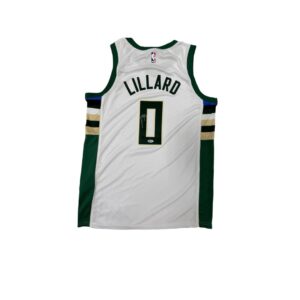 Damian Lillard Jersey Hand Signed BAS