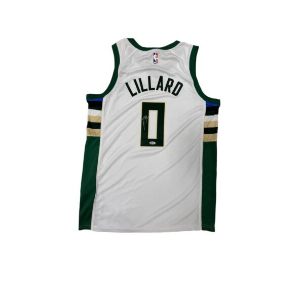 Damian Lillard Jersey Hand Signed BAS