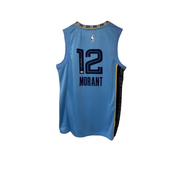JA MORANT Jersey Hand Signed JSA