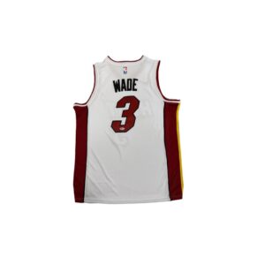 Dwyane Wade Jersey Hand Signed BAS