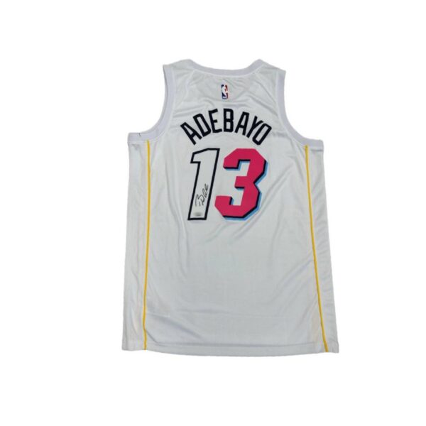 Bam Adebayo Jersey Hand Signed JSA