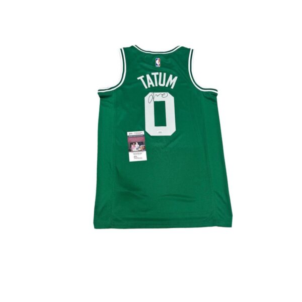 Jayson Tatum Jersey Hand Signed JSA