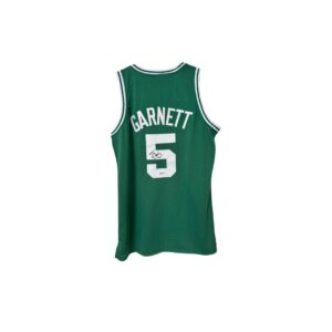 Kevin Garnett Green Jersey Hand Signed Autographed BAS